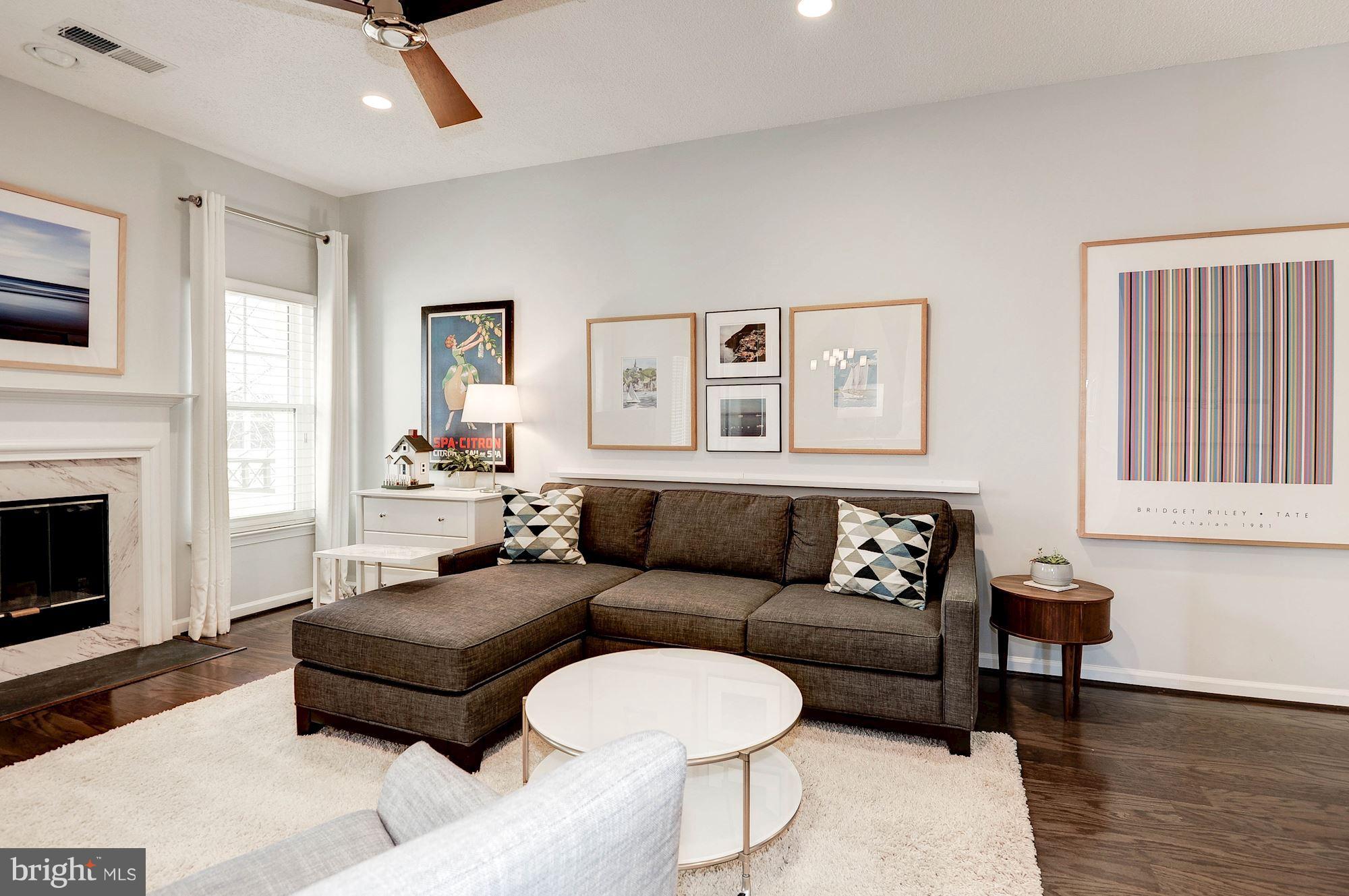 12016 Taliesin Place, Unit 22 Reston, VA 20190 - Photo 3 of 30 Seating & Gas Fireplace