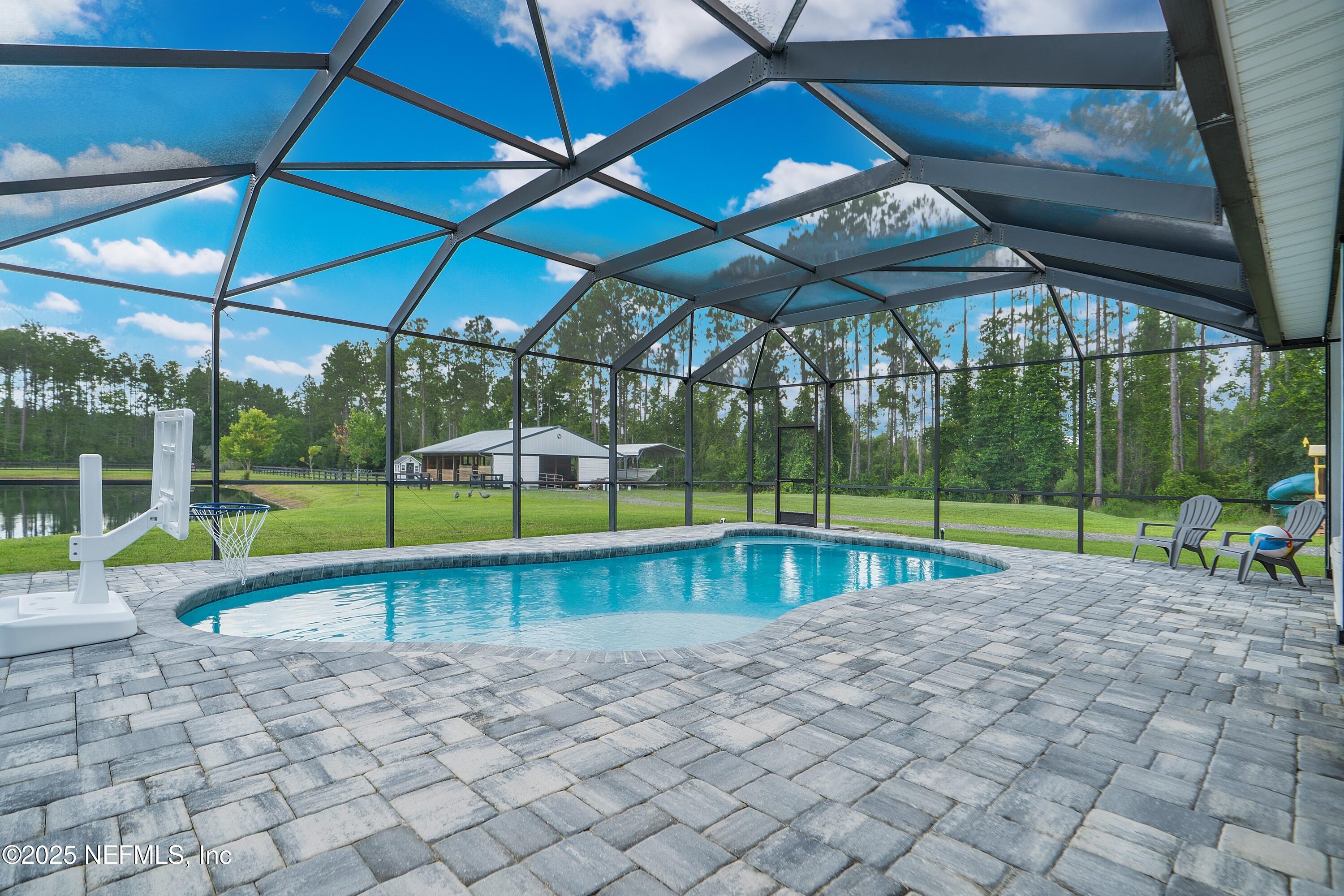 201 Burghley Avenue St. Augustine, FL 32092 - Photo 31 of 75 Heated Saltwater Pool