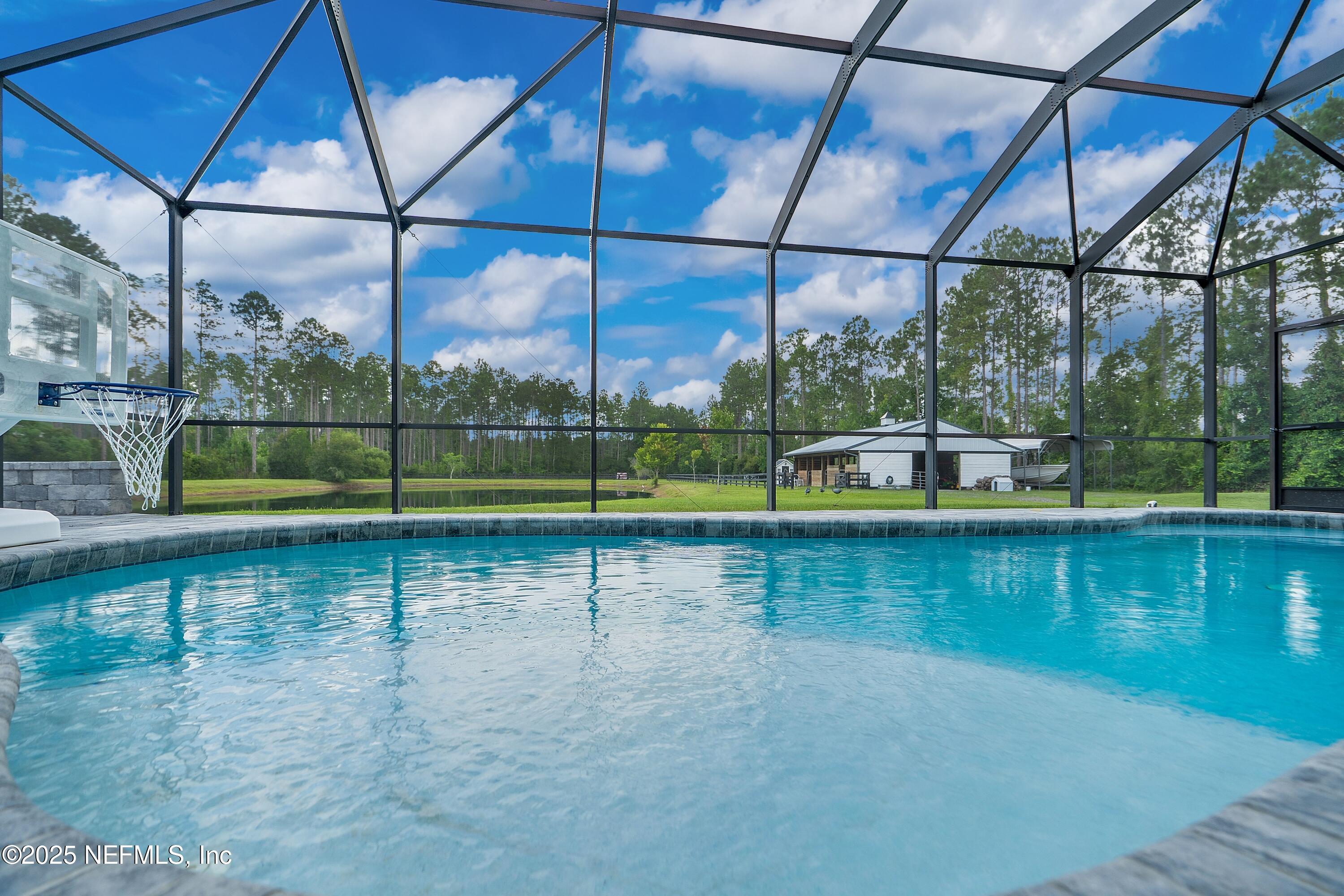 201 Burghley Avenue St. Augustine, FL 32092 - Photo 32 of 75 Heated Saltwater Pool