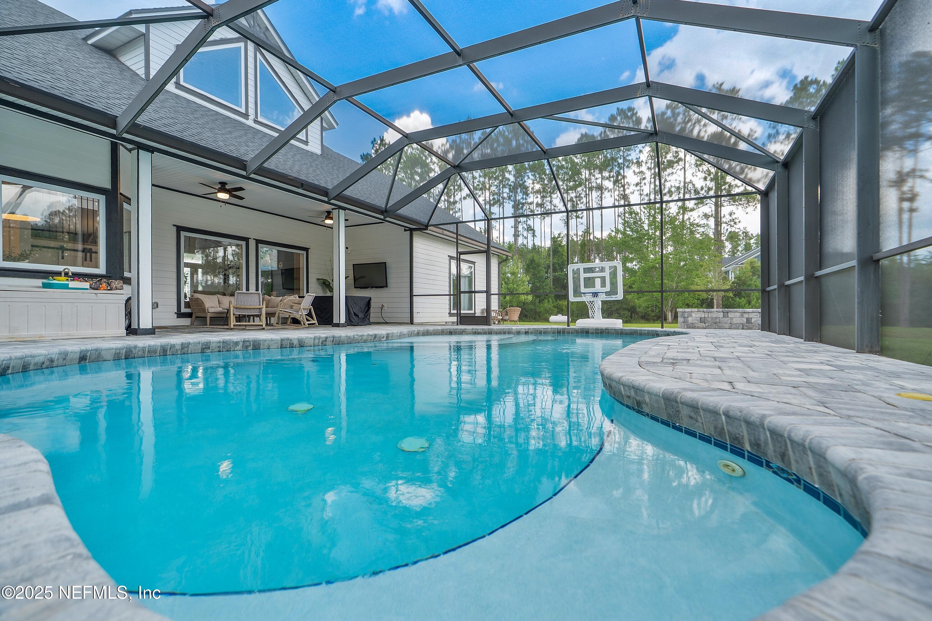 201 Burghley Avenue St. Augustine, FL 32092 - Photo 33 of 75 Heated Saltwater Pool