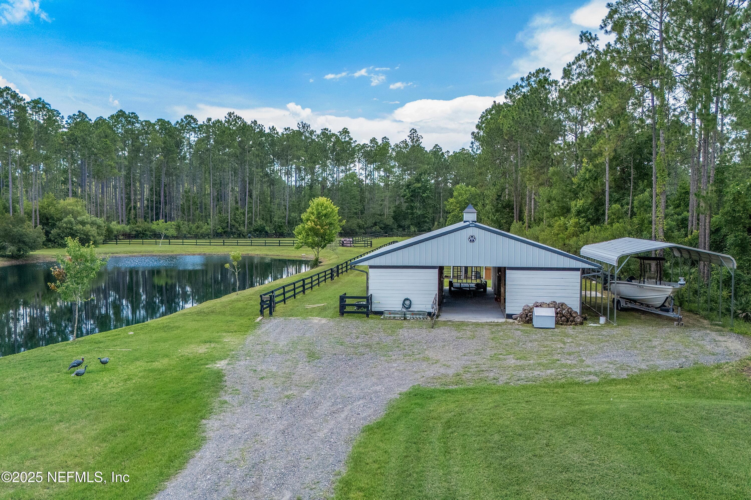 201 Burghley Avenue St. Augustine, FL 32092 - Photo 40 of 75 Aerial Barn