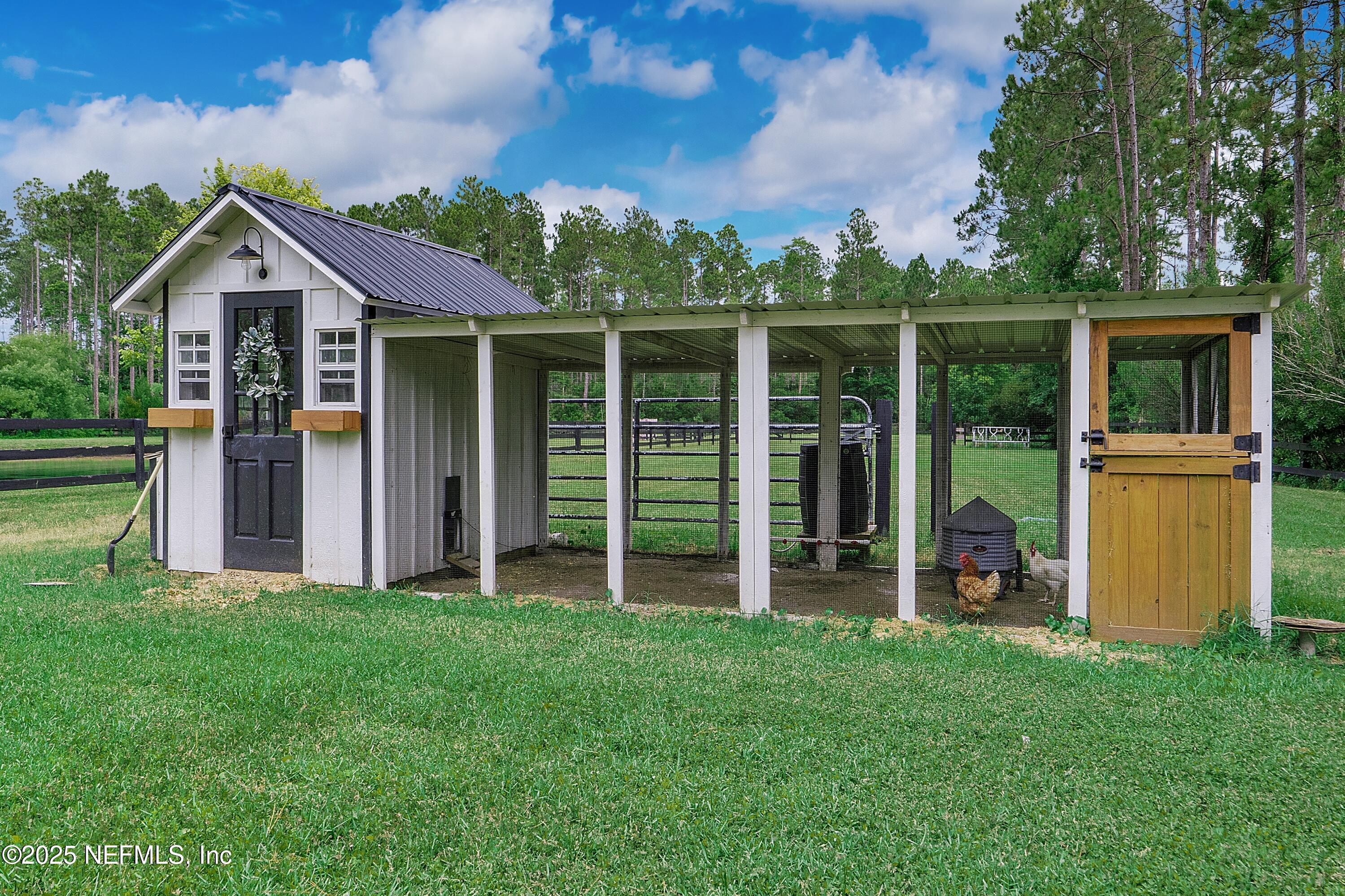 201 Burghley Avenue St. Augustine, FL 32092 - Photo 44 of 75 Custom Chicken Coop!