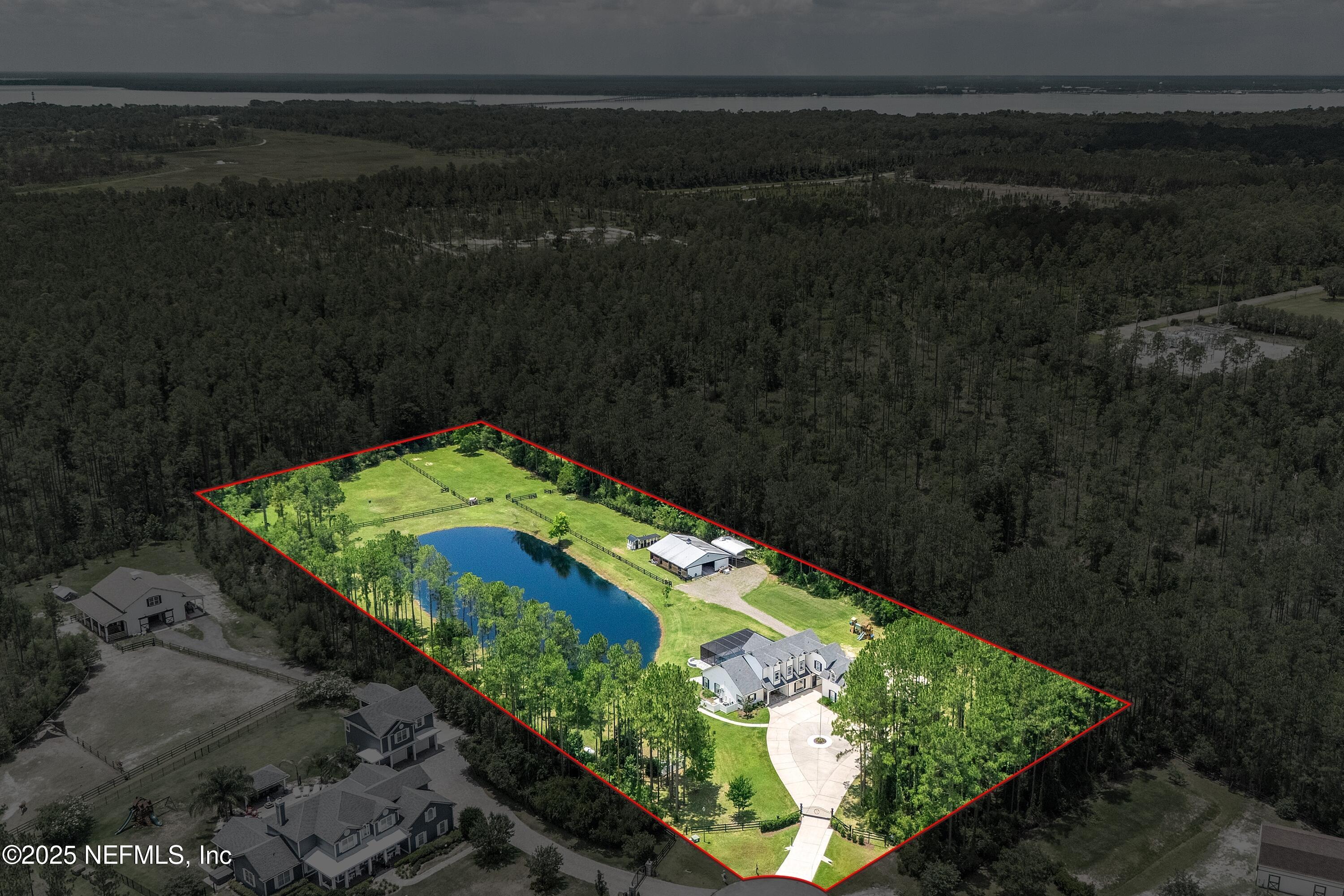 201 Burghley Avenue St. Augustine, FL 32092 - Photo 67 of 75 Acreage Aerial