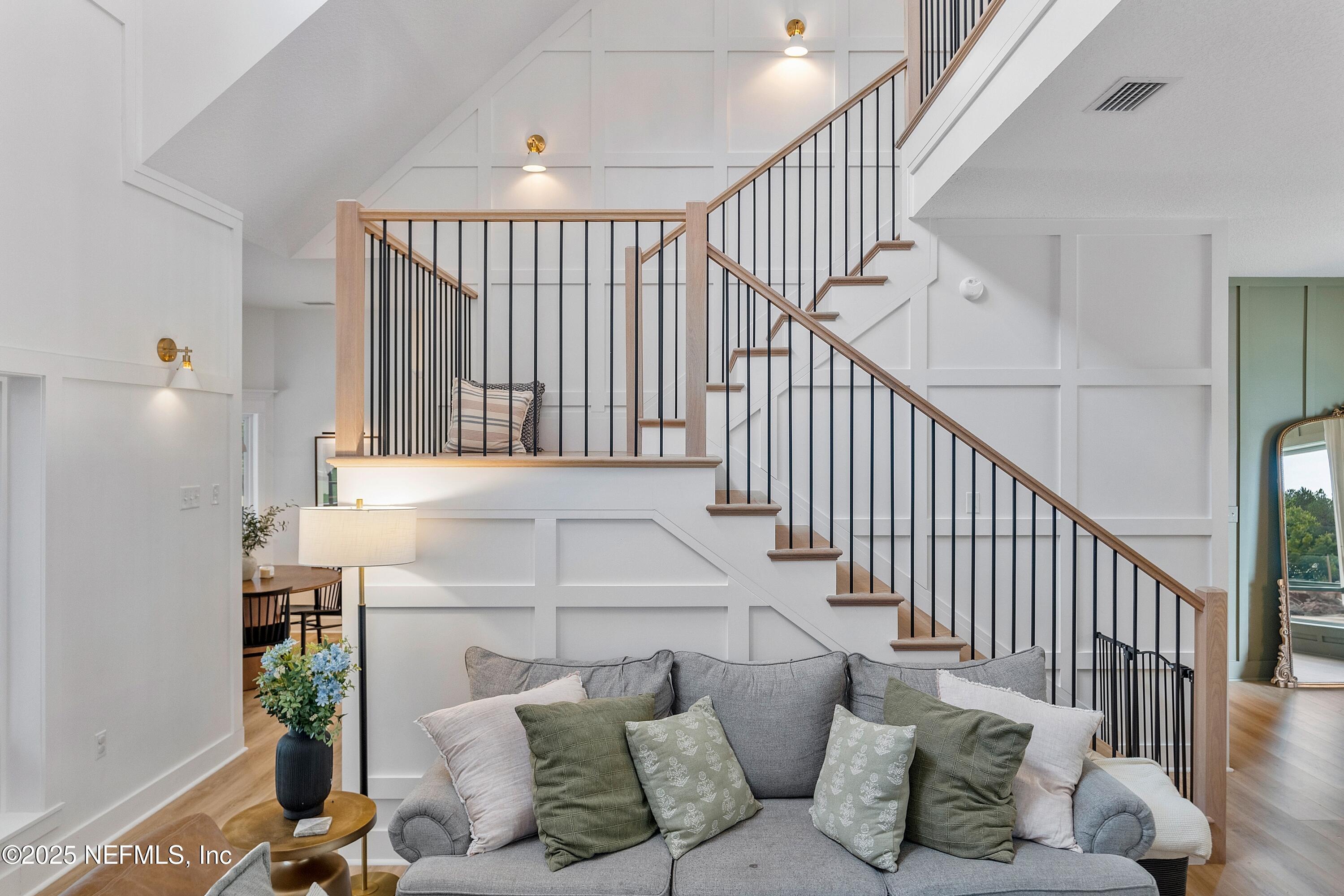 201 Burghley Avenue St. Augustine, FL 32092 - Photo 10 of 75 a view of entryway and hall with wooden floor