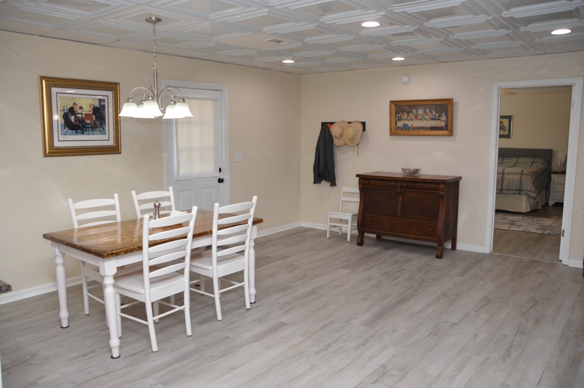 351 Hurricane Creek Road Linden, TN 37096 - Photo 12 of 41 a dining room with furniture and wooden floor