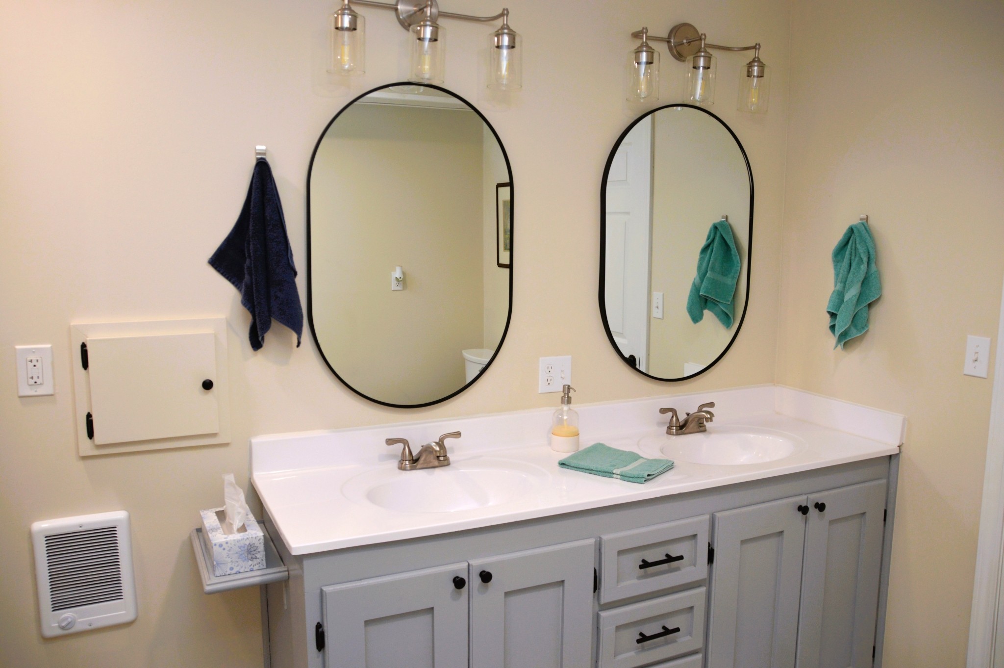 351 Hurricane Creek Road Linden, TN 37096 - Photo 27 of 41 a bathroom with a sink and a mirror