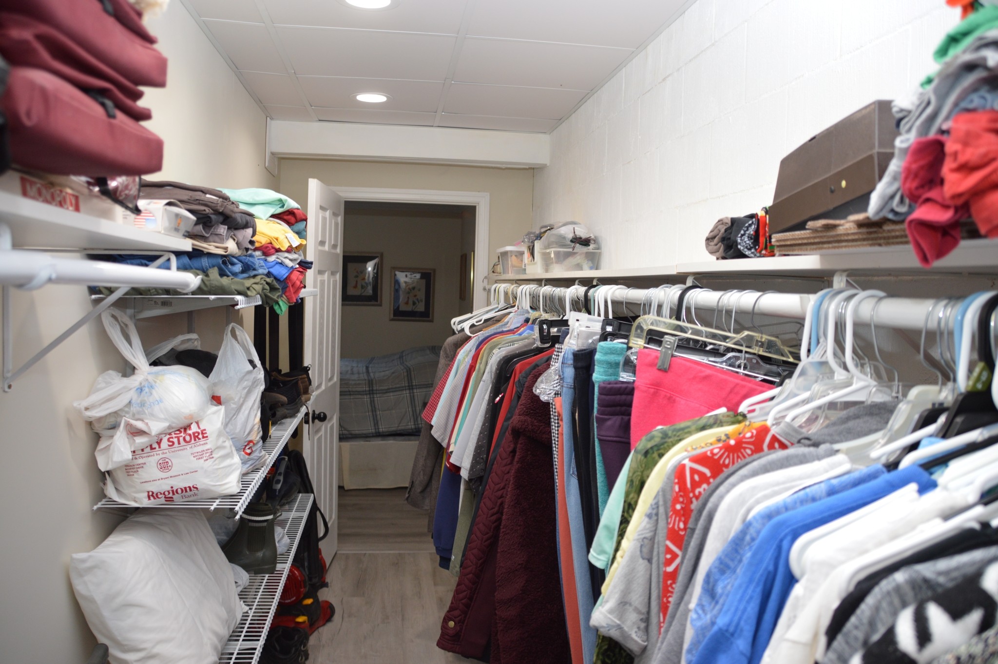 351 Hurricane Creek Road Linden, TN 37096 - Photo 32 of 41 a view of walk in closet with clothes and shoes