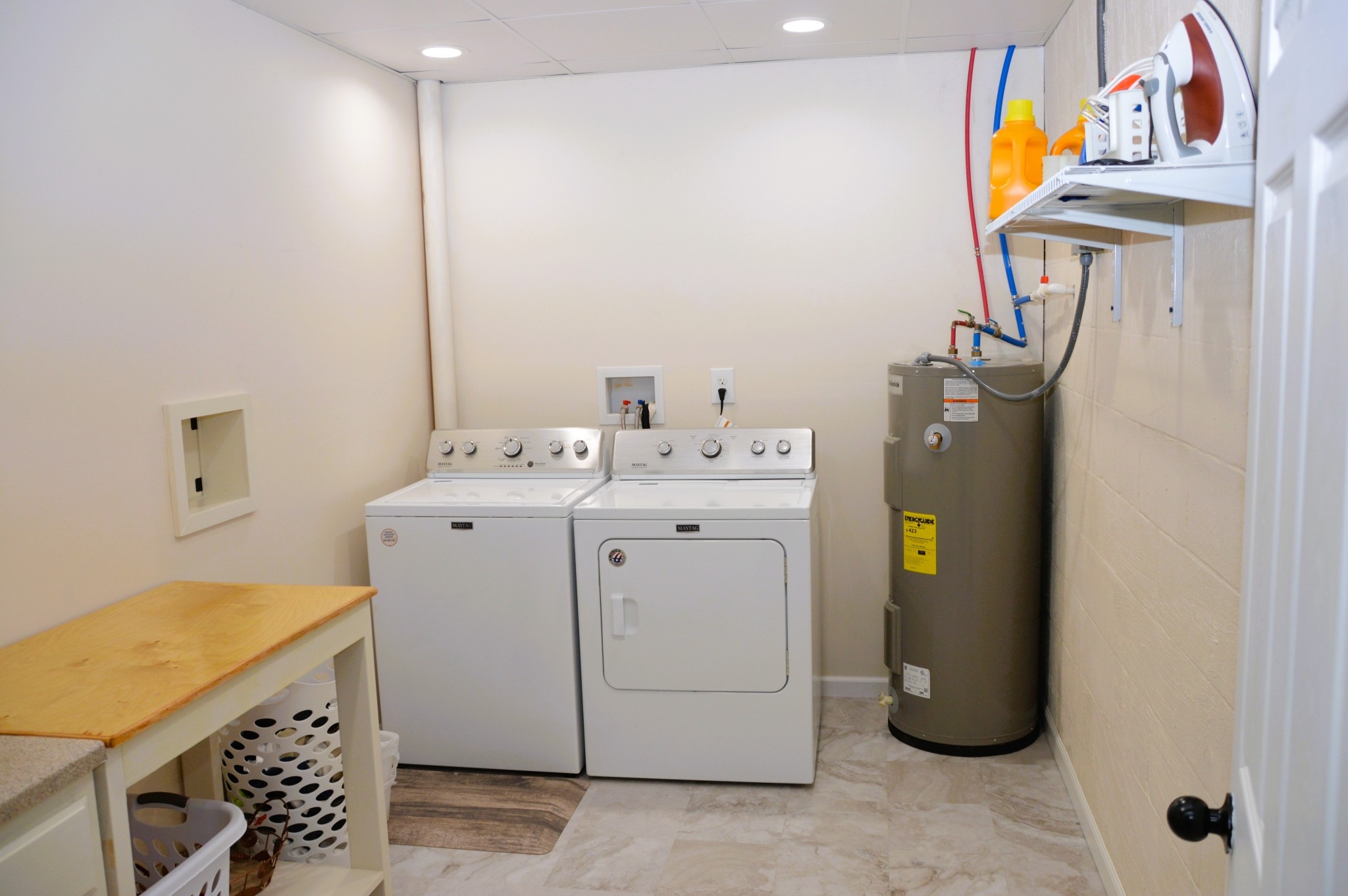 351 Hurricane Creek Road Linden, TN 37096 - Photo 34 of 41 a utility room with dryer and washer