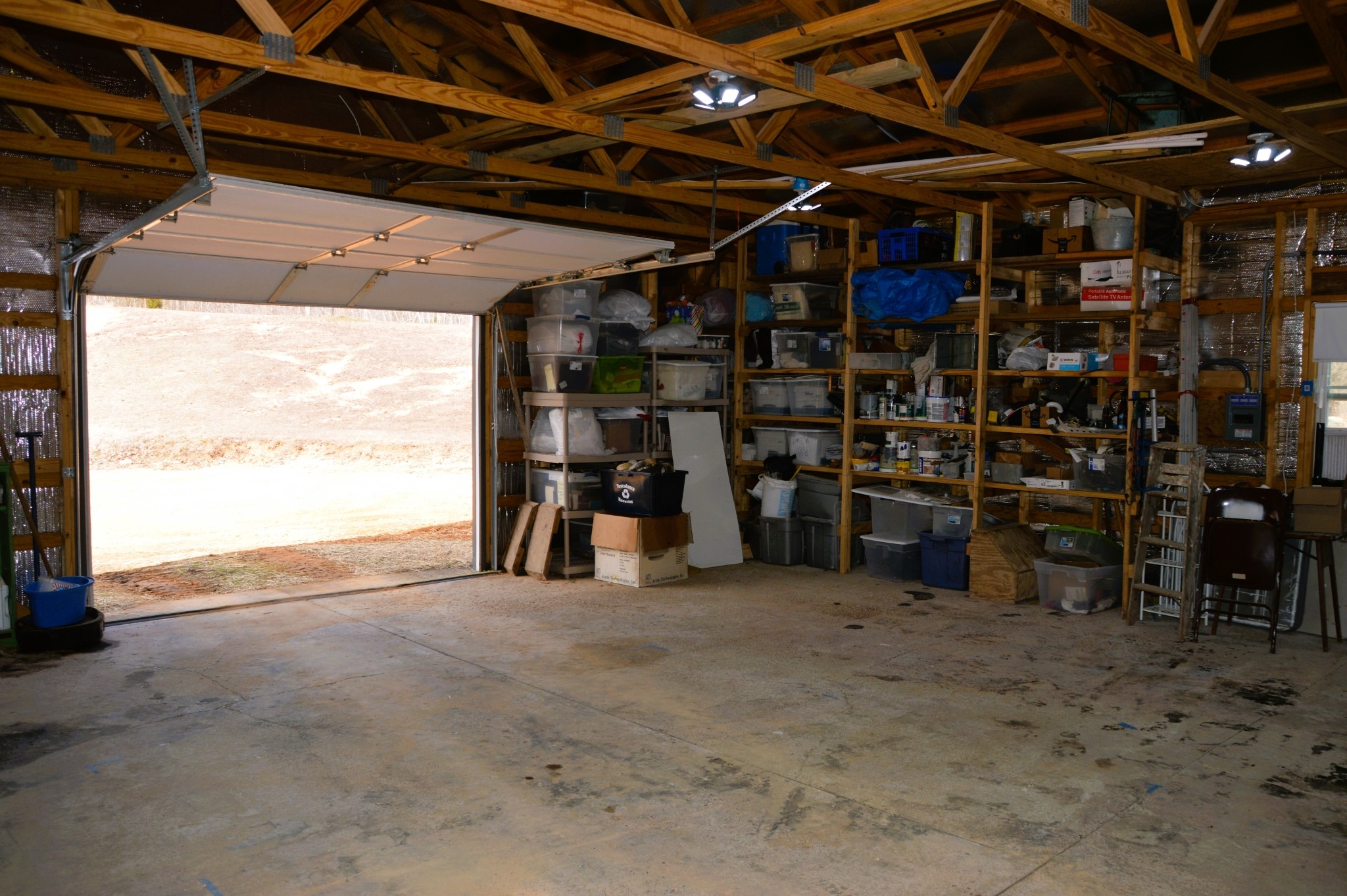 351 Hurricane Creek Road Linden, TN 37096 - Photo 36 of 41 a view of empty room with wooden ceiling