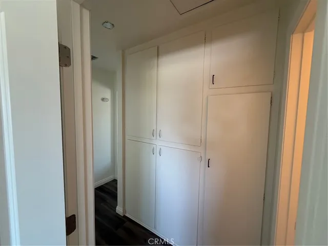 a view of closet area