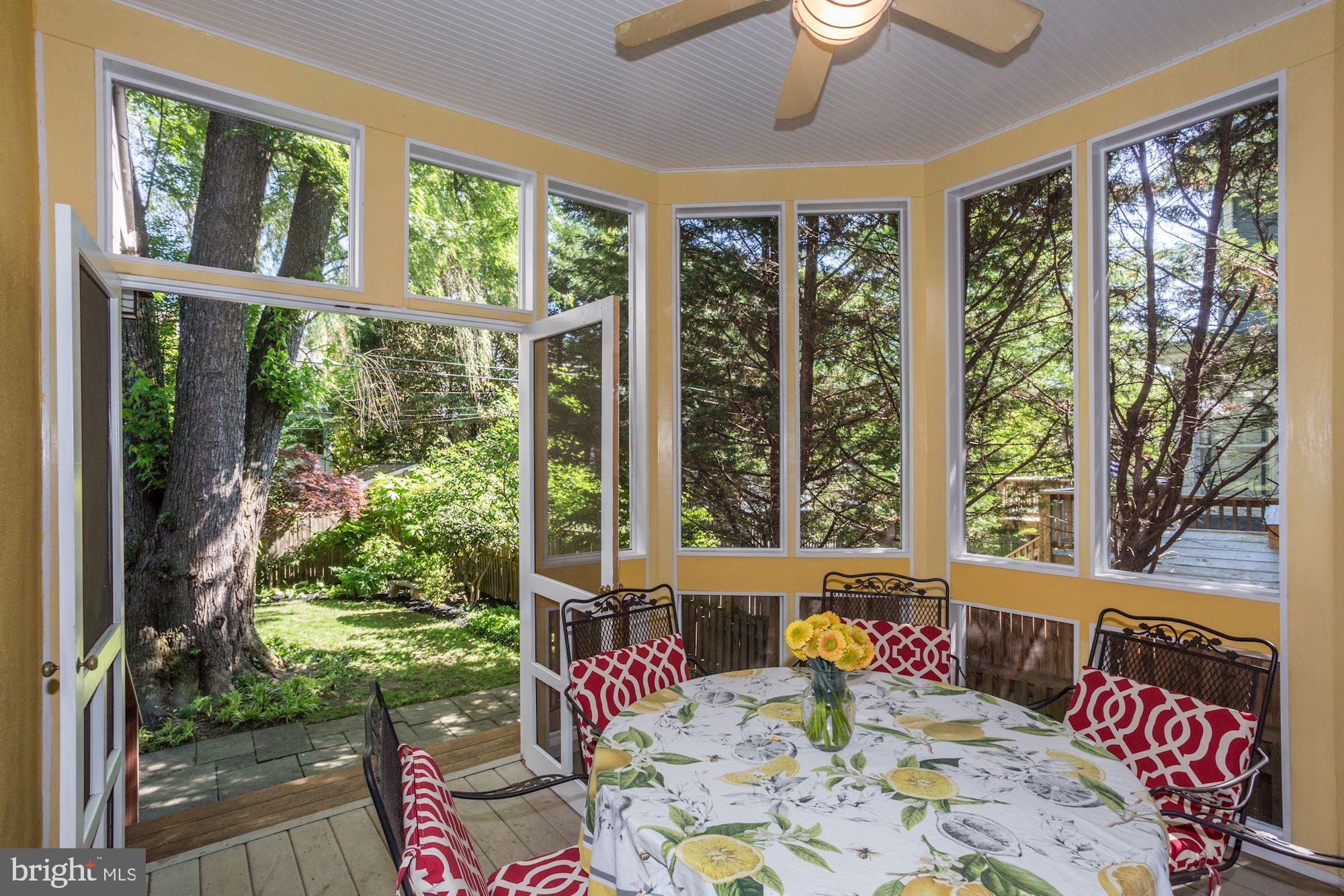 3717 Morrison Street Northwest Washington, DC 20015 - Photo 16 of 25 Screened in porch