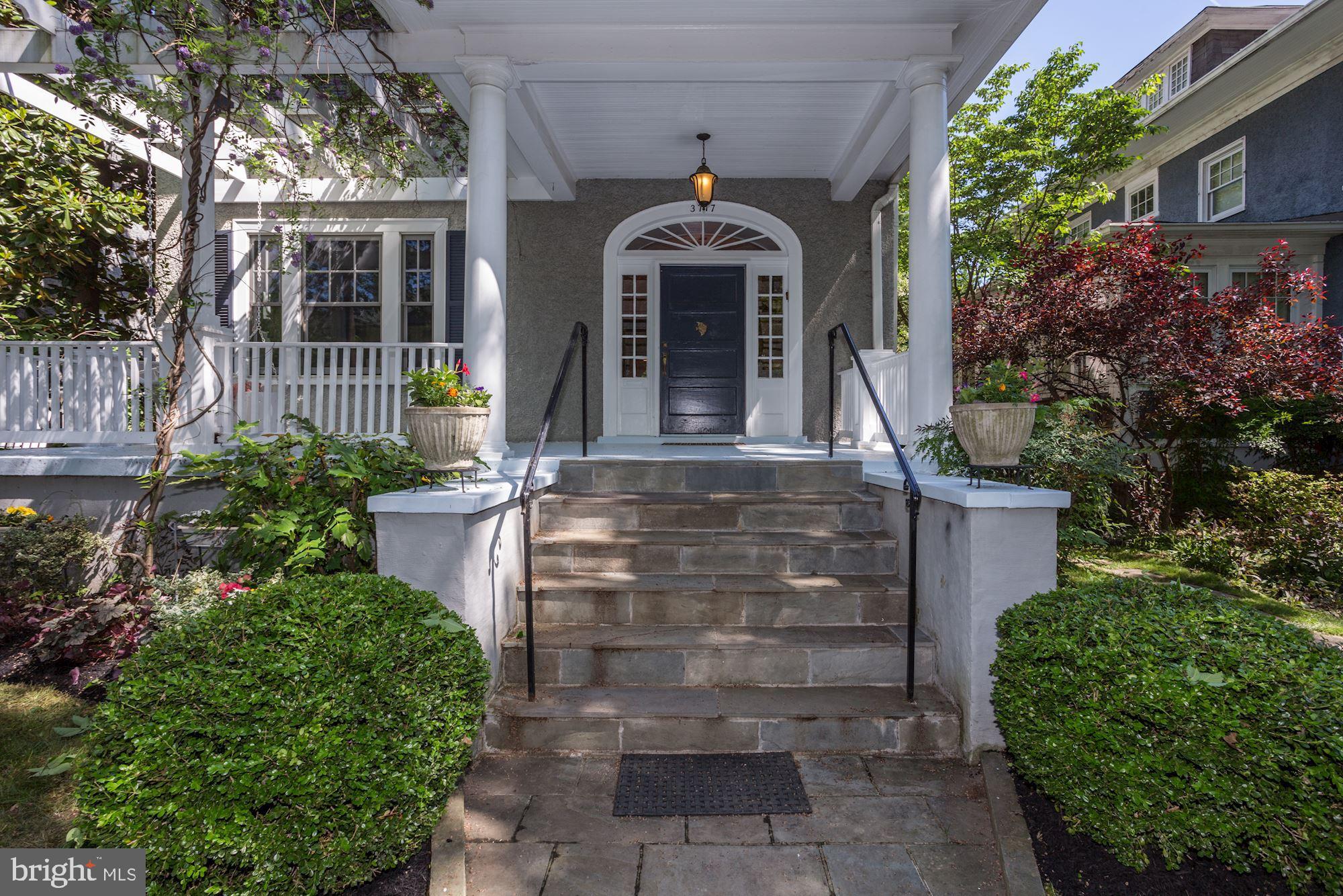 3717 Morrison Street Northwest Washington, DC 20015 - Photo 3 of 25 Beautiful entrance