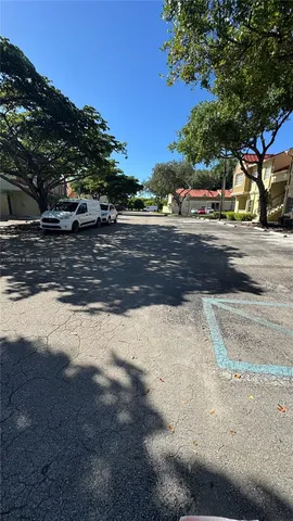 a view of street with houses