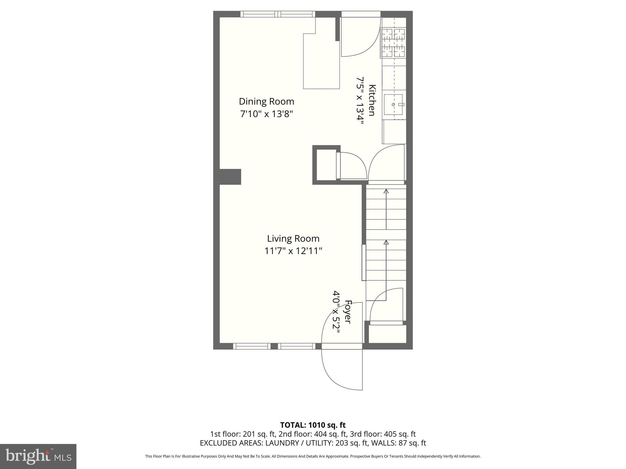 7571 Westfield Road Dundalk, MD 21222 - Photo 19 of 21 a picture of a floor plan