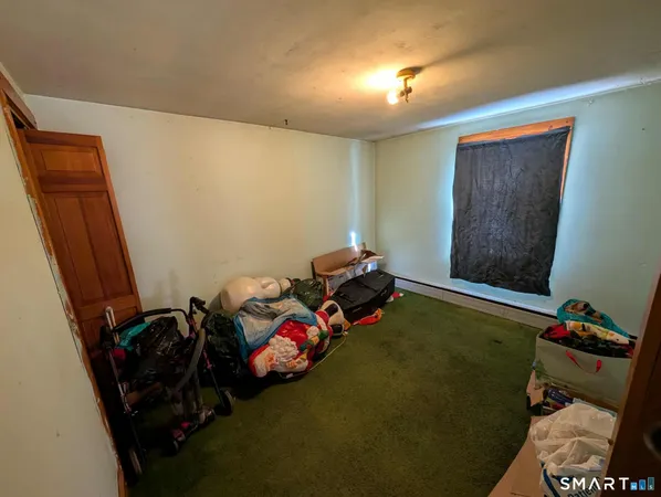 a room with furniture