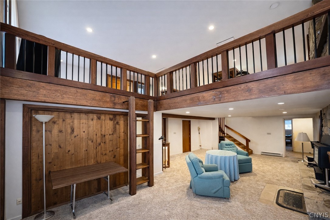 744 Creamery Road Richford, NY 13835 - Photo 30 of 44 Mezzanine View from Below