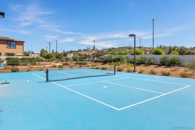 a view of a tennis court