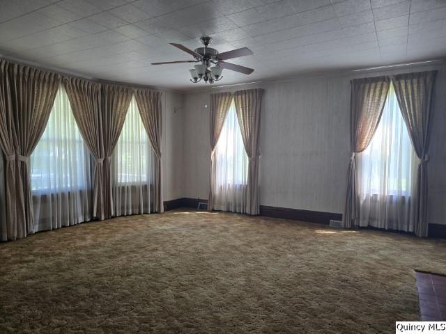 118 South Fayette Street Carthage, IL 62321 - Photo 3 of 32 an empty room with windows and entrance