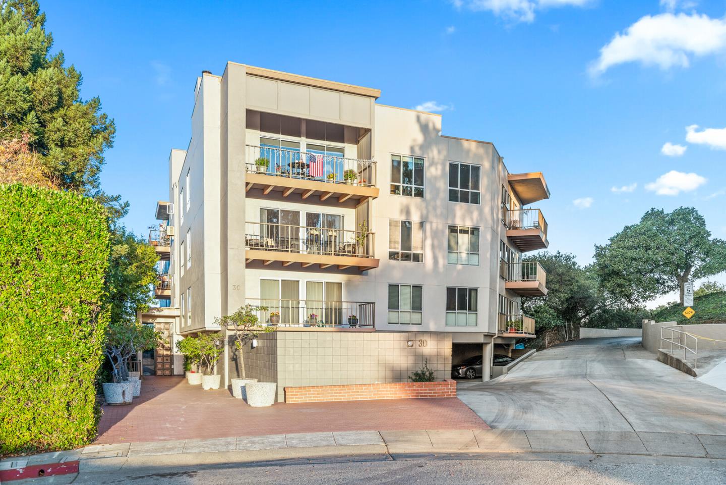 30 Mounds Road, Unit 305 San Mateo, CA 94402 - Photo 26 of 28 a view of a building with a outdoor space