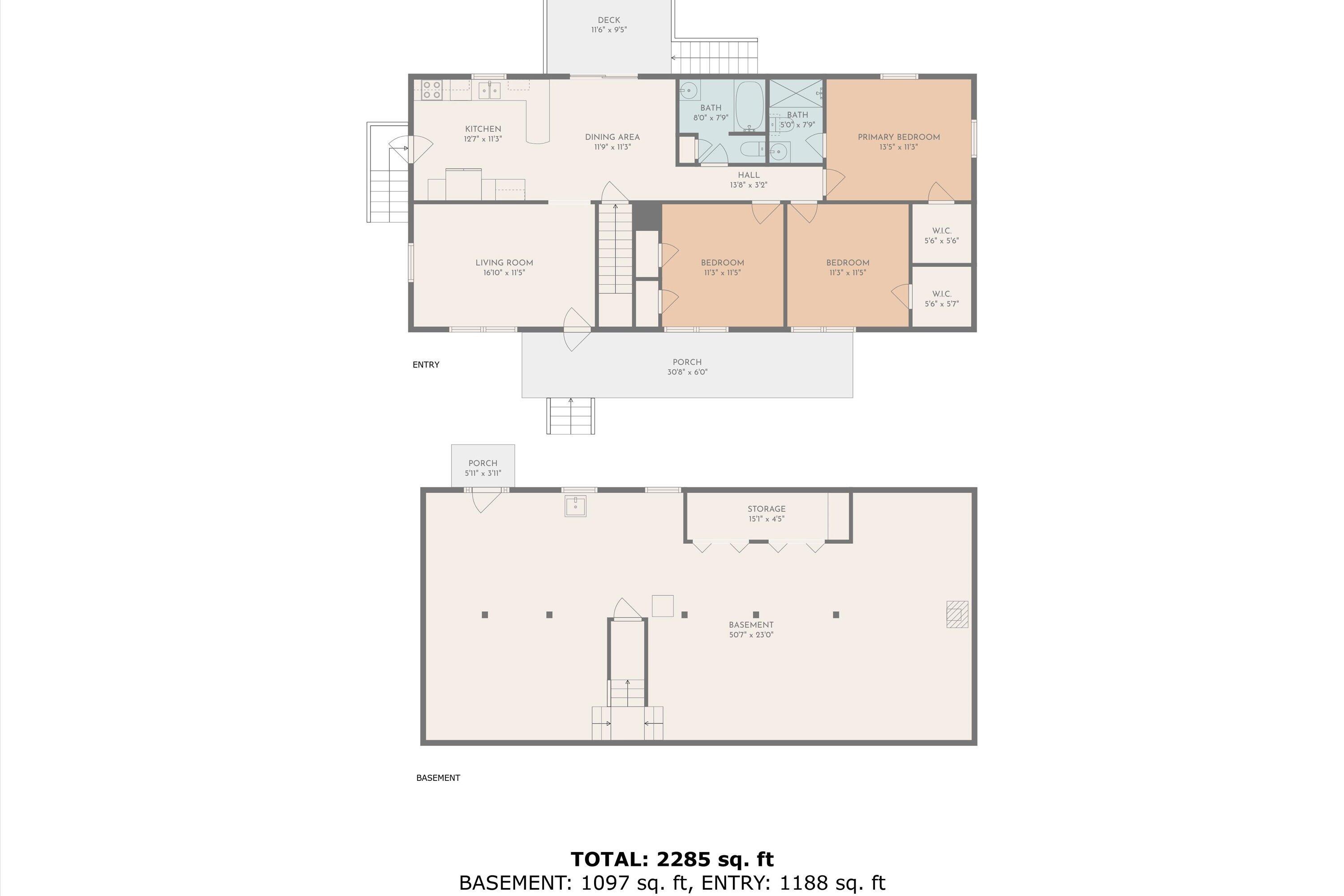1288 Tuck Road Moneta, VA 24121 - Photo 36 of 36 36-1288 Tuck Rd Floor Plans