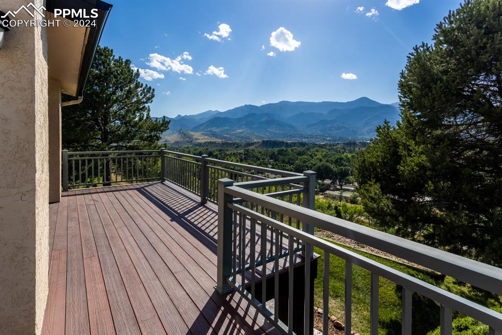 1074 Fontmore Road, Unit C Colorado Springs, CO 80904 - Photo 26 of 30 View from deck of Red Rock Canyon Open Space and beyond