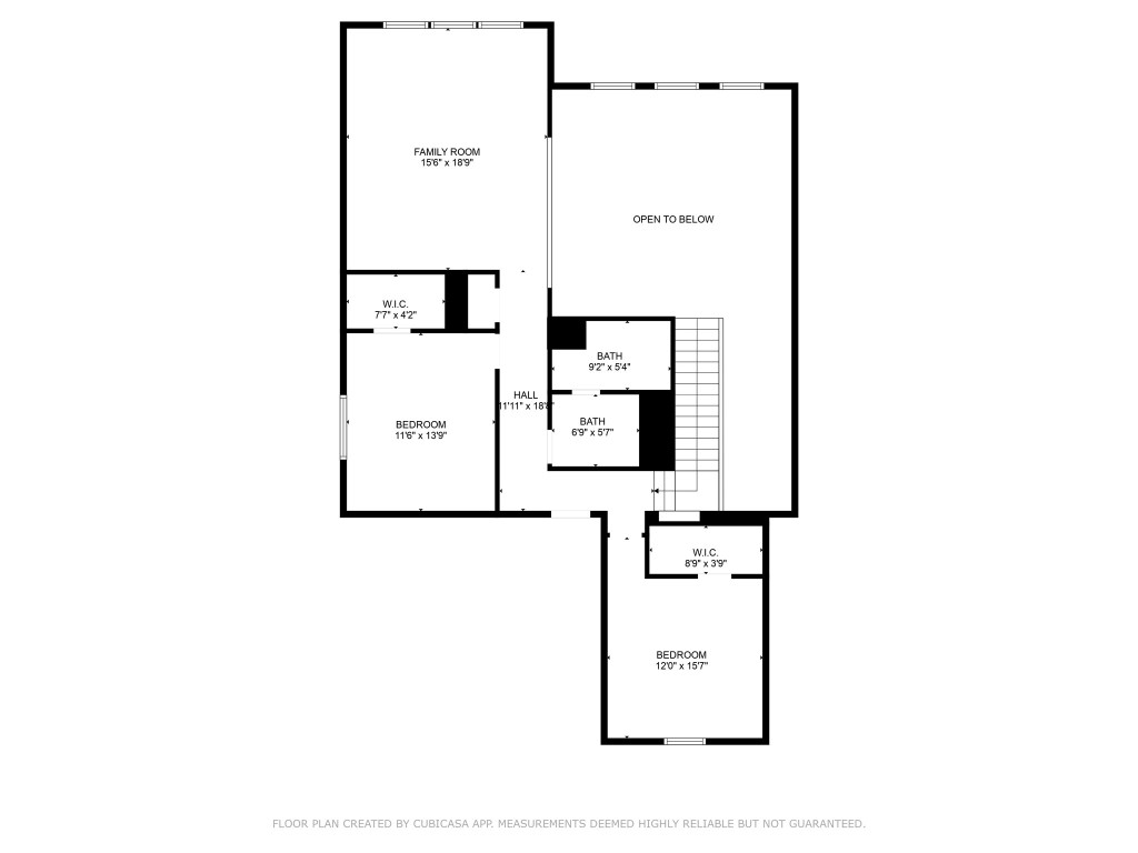 584 Baretta Loop Buda, TX 78610 - Photo 32 of 37 2nd floor-dimensions are approximate