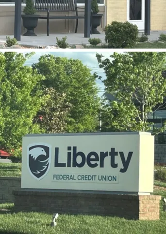 a view of sign board