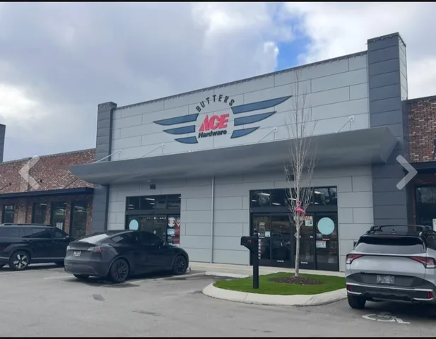a car parked in front of a building