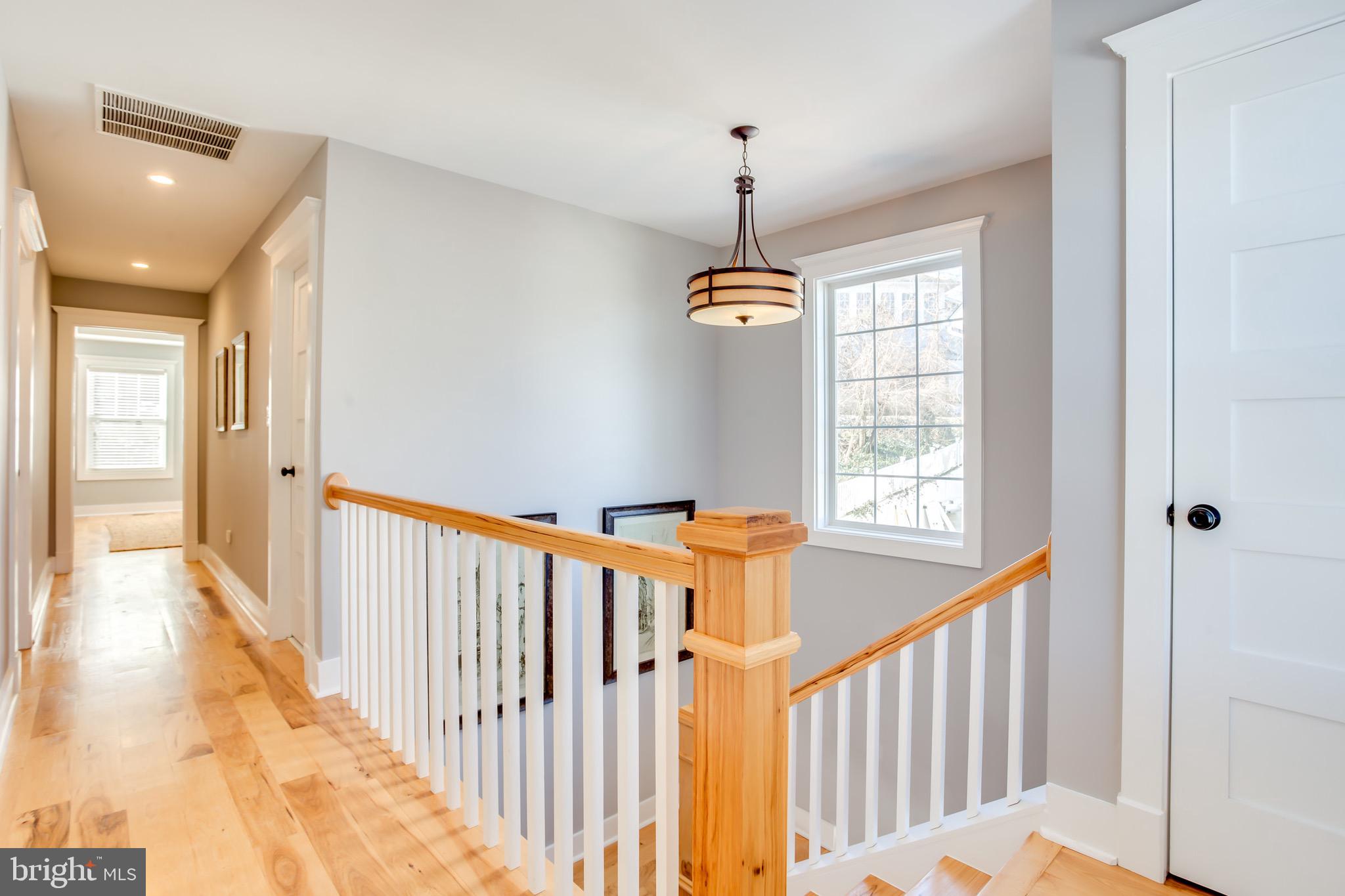 4124 21st Road North Arlington, VA 22207 - Photo 26 of 56 Upper level staircase and hallway