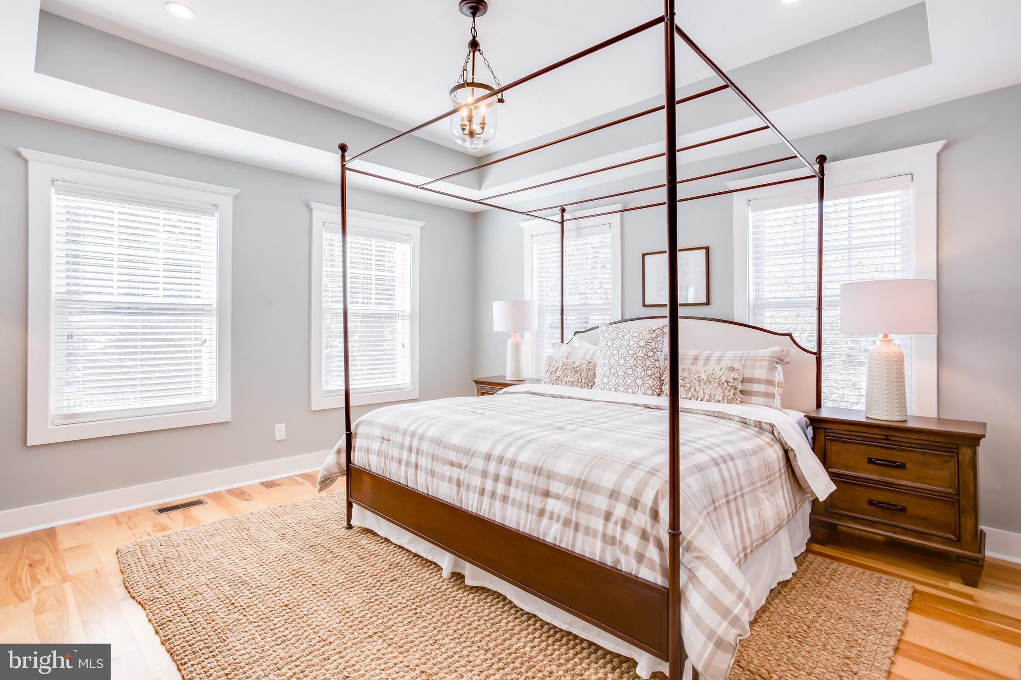 4124 21st Road North Arlington, VA 22207 - Photo 33 of 56 Amazing Master Bedroom with detailed ceiling