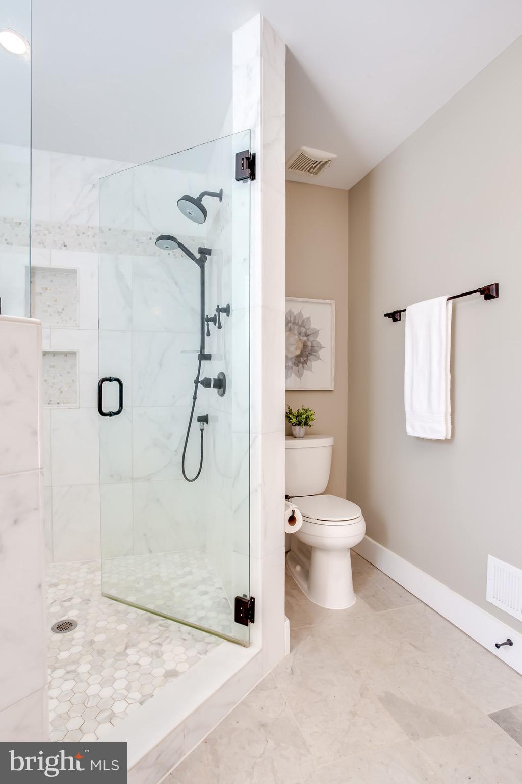 4124 21st Road North Arlington, VA 22207 - Photo 38 of 56 Master Bath spa like Shower