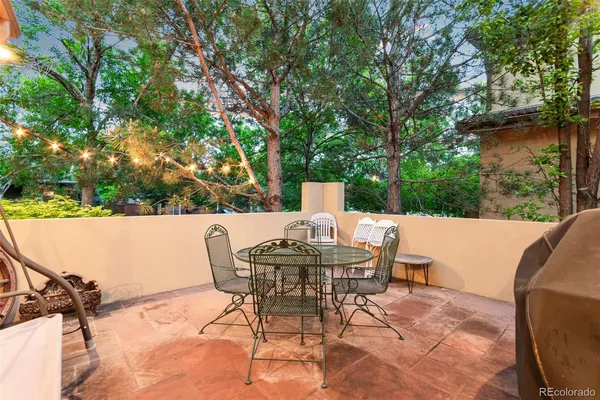 a view of balcony and patio