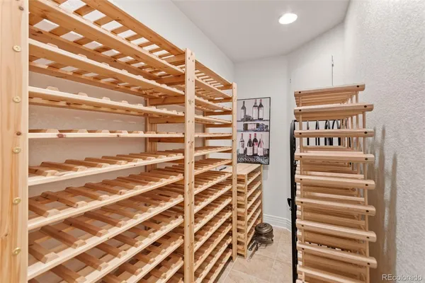 a room with gym equipment