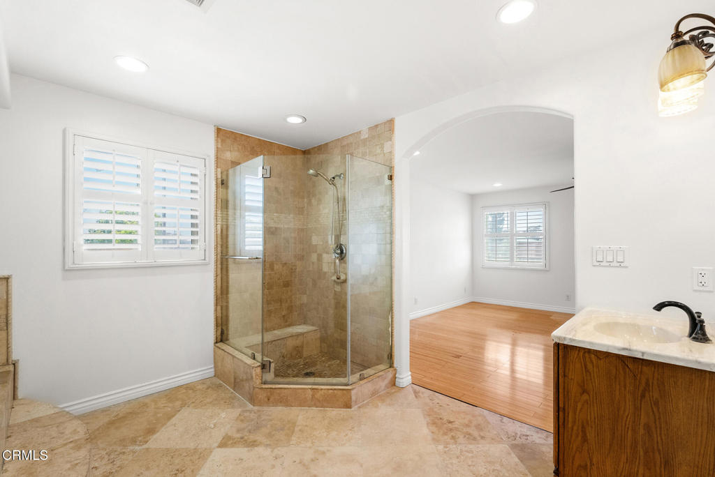 2546 Commerce Way Commerce, CA 90040 - Photo 23 of 53 a spacious bathroom with a shower and a sink