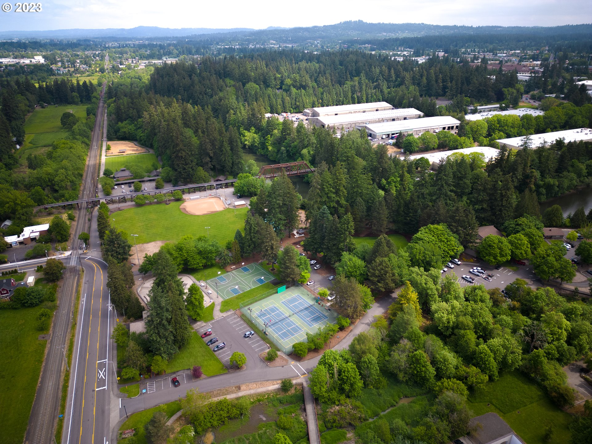 8265 Southwest Seneca Street Tualatin, OR 97062 - Photo 42 of 43 Drone View/UAV