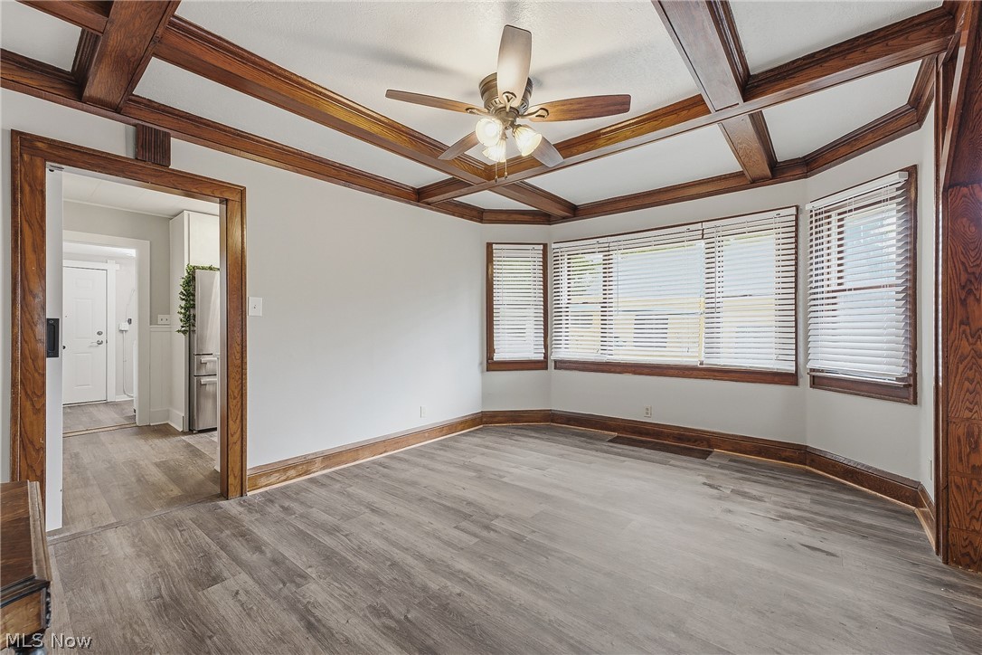 2365 Copley Road Akron, OH 44320 - Photo 15 of 28 Coffered ceilings,