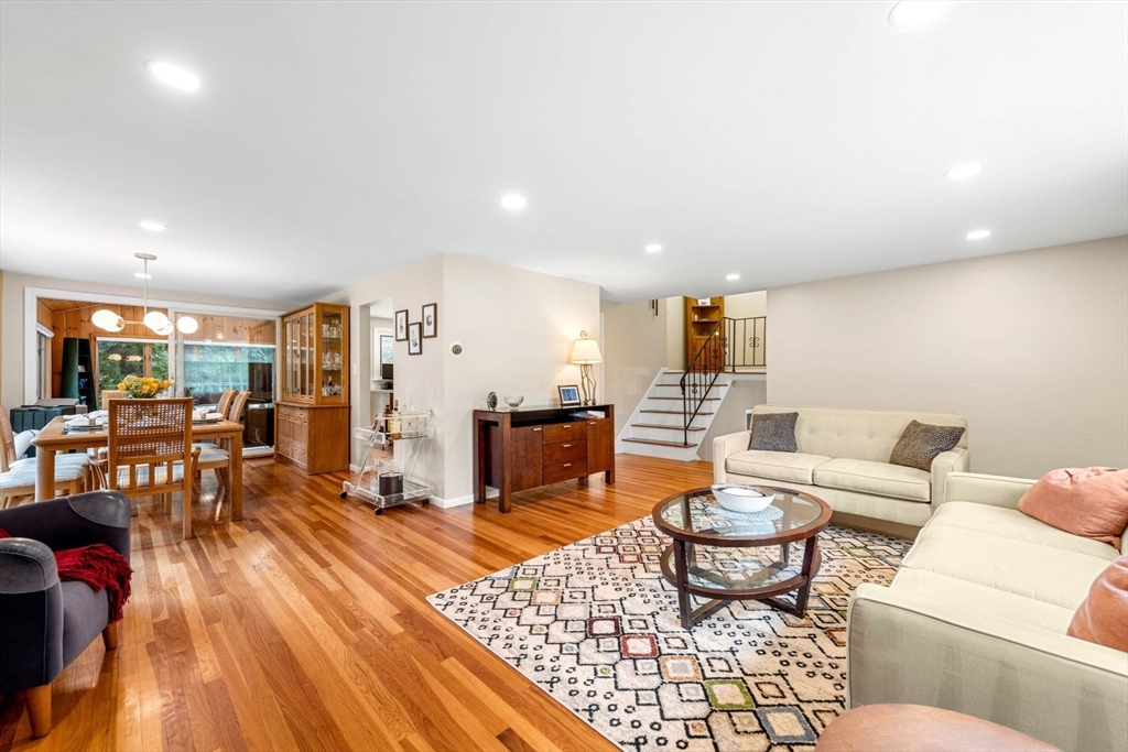 45 Wildwood Road Andover, MA 01810 - Photo 7 of 31 a living room with furniture and a wooden floor