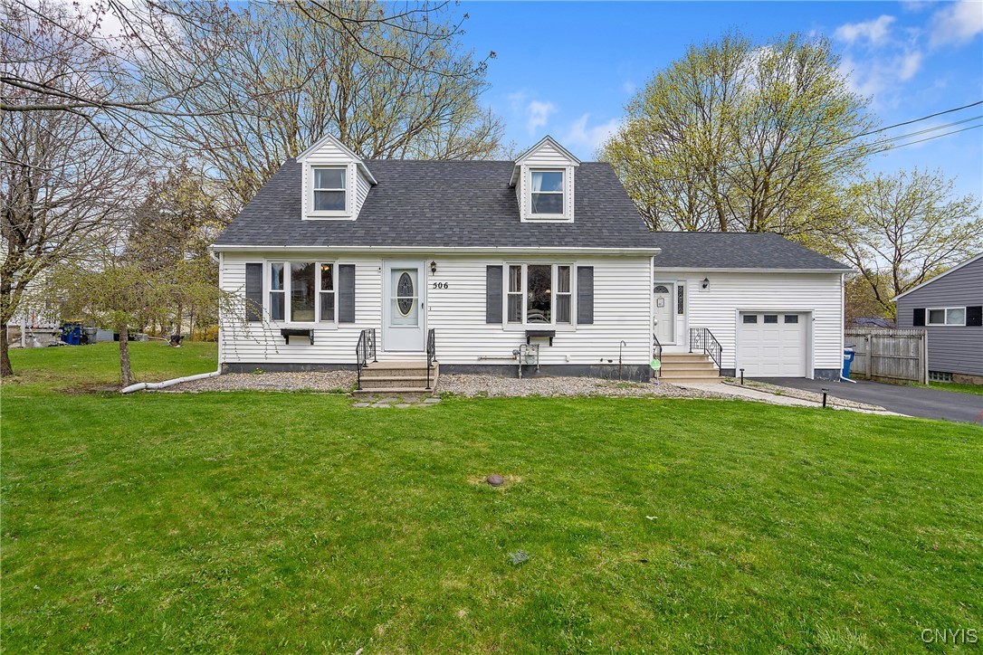 506 Richards Road Camillus, NY 13031 - Photo 1 of 37 Picture-perfect Cape Cod home with convenient 1-ca