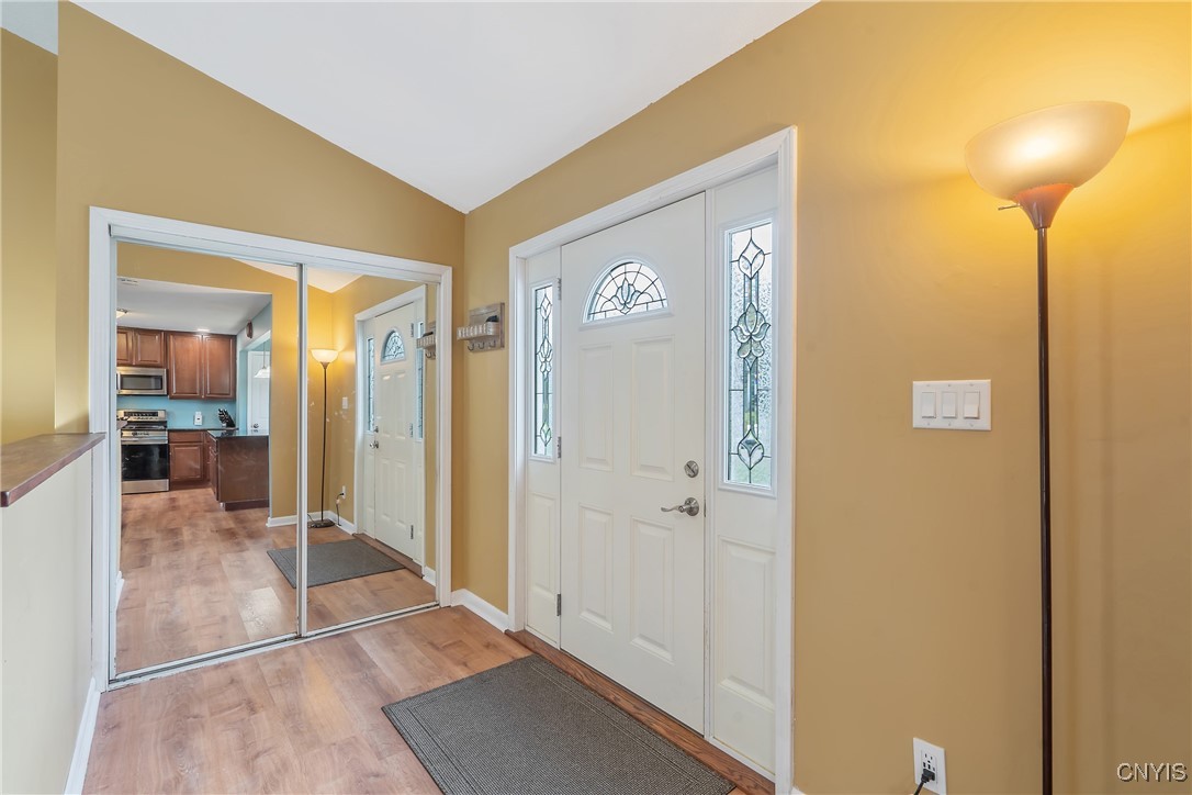 506 Richards Road Camillus, NY 13031 - Photo 14 of 37 Practical mudroom / entry space just off the famil