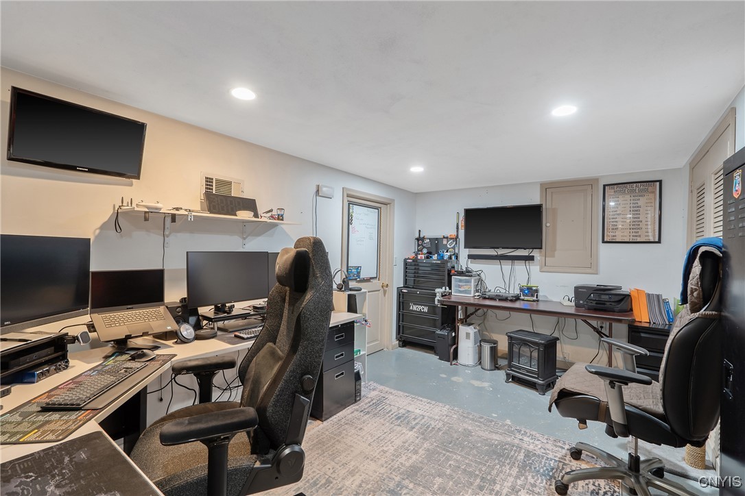 506 Richards Road Camillus, NY 13031 - Photo 31 of 37 The basement offers a versatile rec room or office