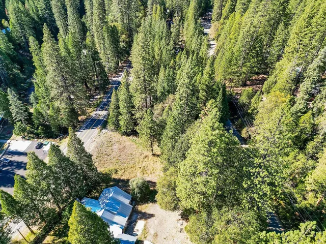 a view of outdoor space and swimming pool