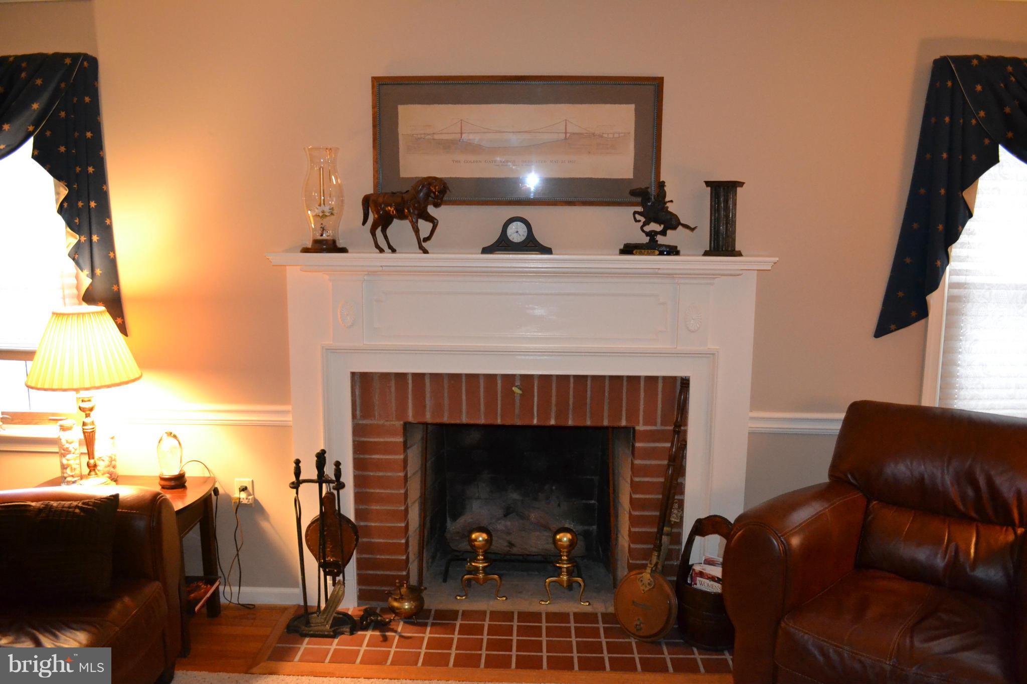 8412 Stonehouse Road Frederick, MD 21702 - Photo 9 of 30 One of two masonry fireplaces