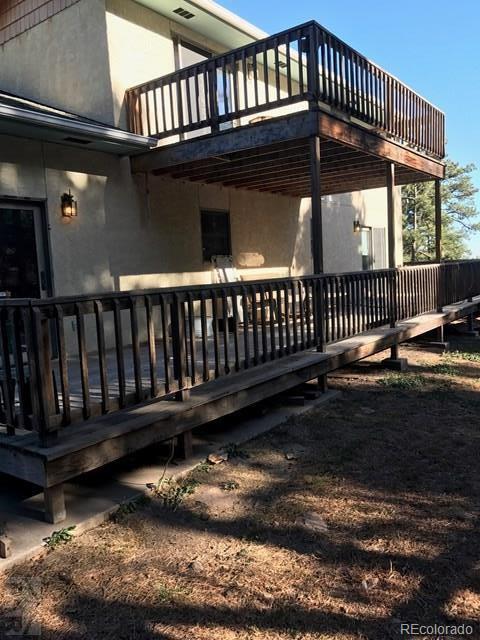 11006 Bartlett Trail Rye, CO 81069 - Photo 16 of 32 a view of a wooden deck