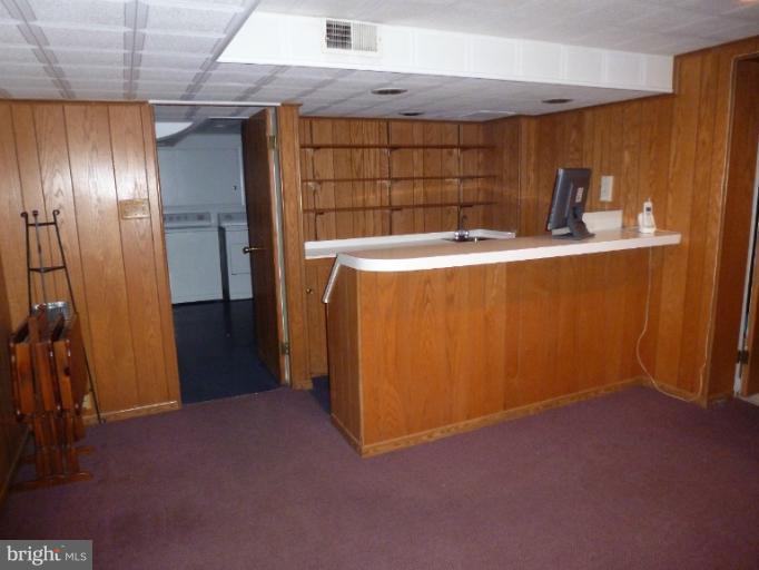 118 Witherspoon Road Baltimore, MD 21212 - Photo 29 of 30 Basement w/knotty pine paneling & bar