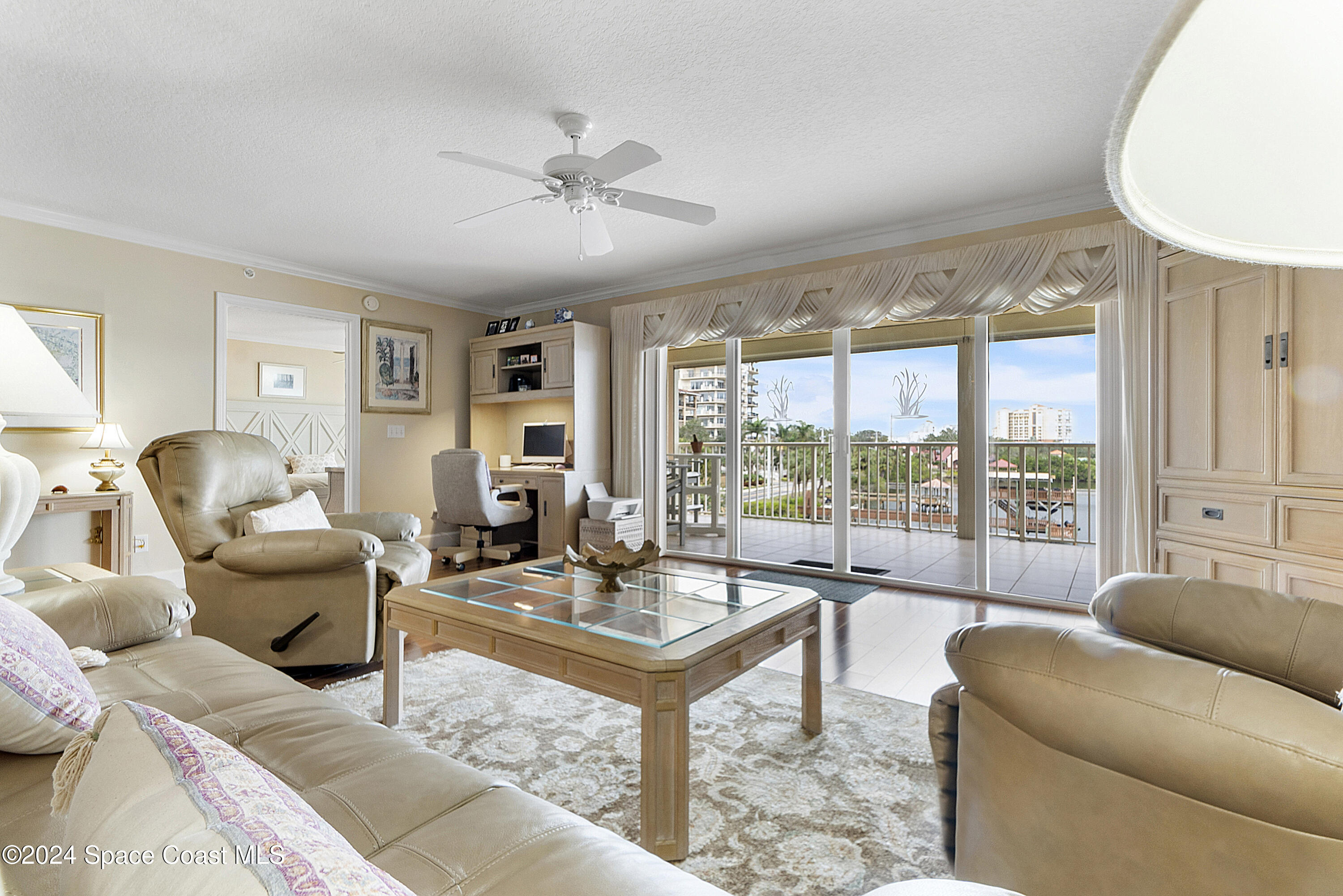 100 Riverside Drive, Unit 303 Cocoa, FL 32922 - Photo 4 of 72 view of private balcony
