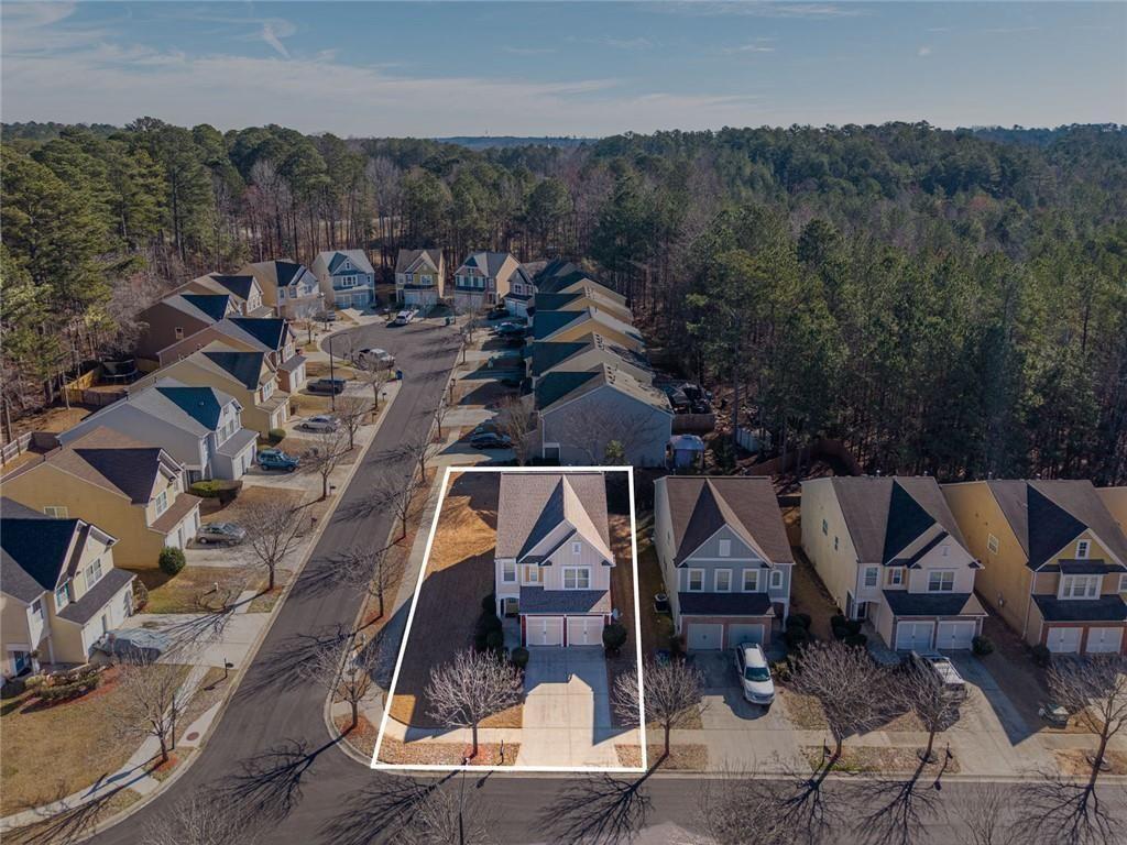 6066 Allpoint Way Fairburn, GA 30213 - Photo 40 of 43 an aerial view of multiple house