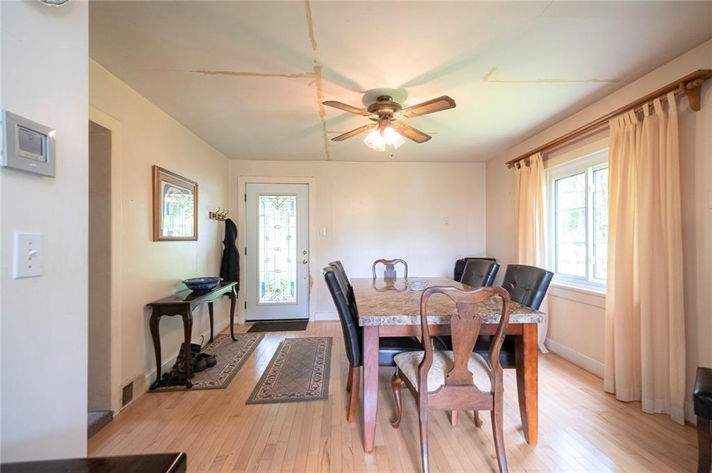 1616 Sharps Hill Road Pittsburgh, PA 15215 - Photo 3 of 20 Beautiful hardwood floors throughout the dining room