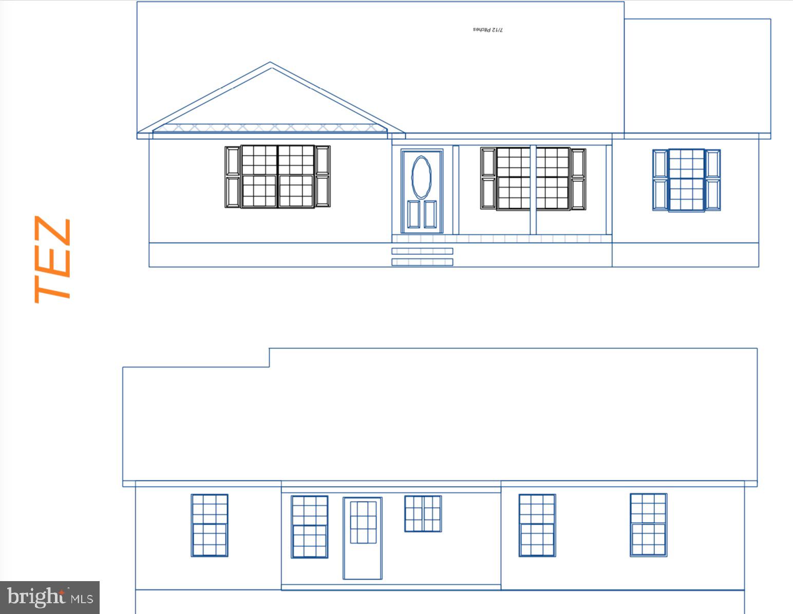 16317 Adams Road Laurel, DE 19956 - Photo 3 of 31 Front and Rear Elevation