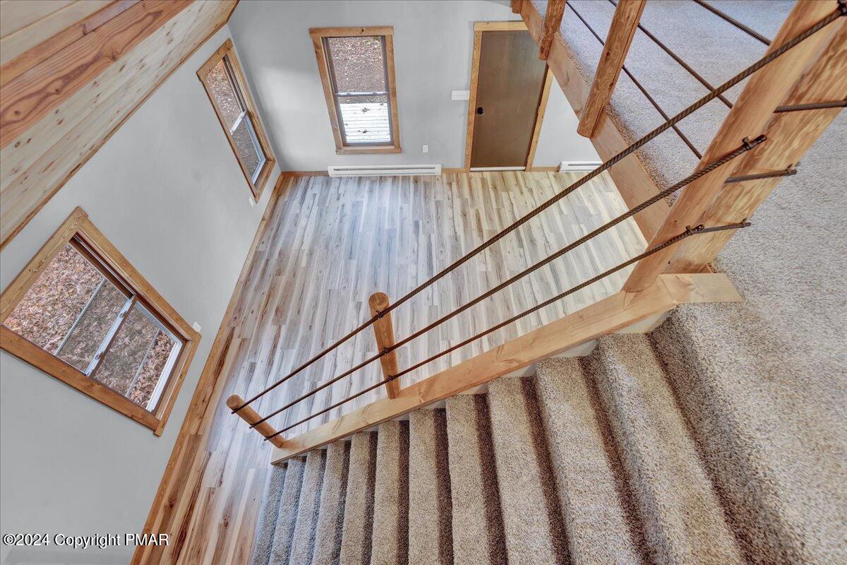 235 Bird Lane Kunkletown, PA 18058 - Photo 22 of 33 a view of entryway with wooden floor
