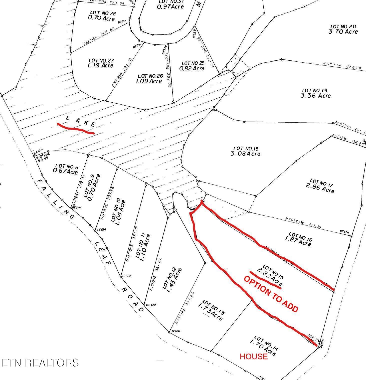 283 Falling Leaf Road Jamestown, TN 38556 - Photo 20 of 21 OPTION ADD- LOT 15